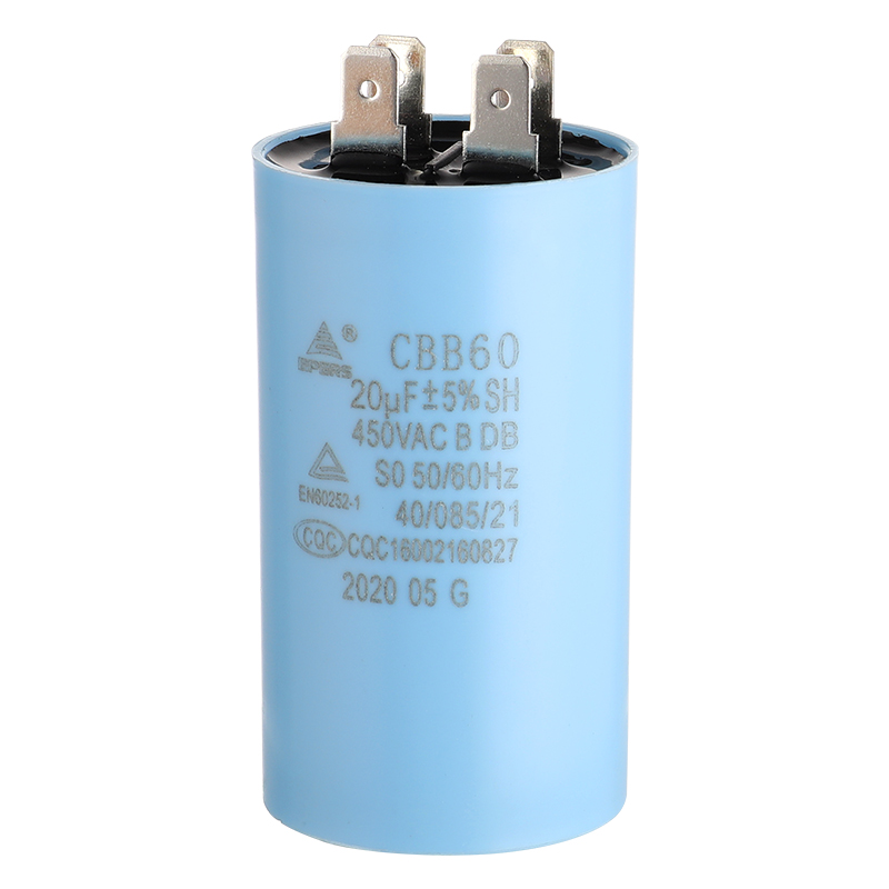 CBB60 kondenzátor 450V 20UF 40/85/21 B CCC légkondicionálóhoz és hűtőszekrényhez